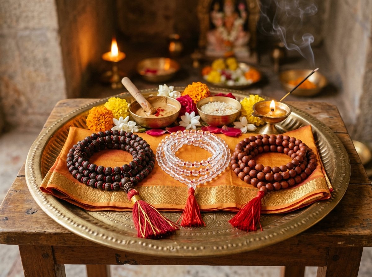 Tulsi and Sphatik Japa Malas